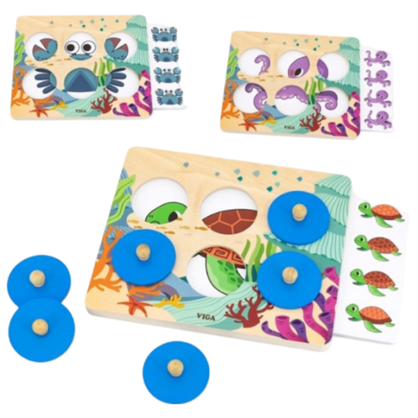 Joc educativ VIGA Mystery of the Sea Strategie, 3+ photo 1