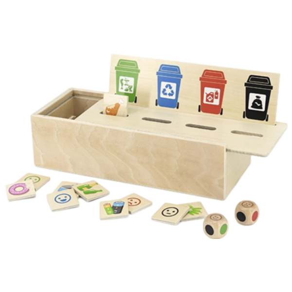 Joc educativ VIGA Waste Sorting Dezvoltare, 3+ photo 1