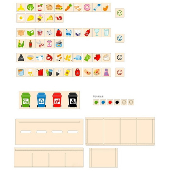 Joc educativ VIGA Waste Sorting Dezvoltare, 3+ photo 2