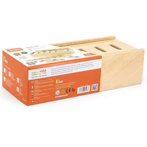 Joc educativ VIGA Find and match Dezvoltare, 1+ photo 2