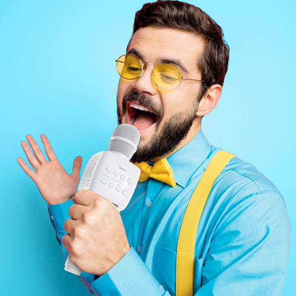 Микрофон Hoco BK5 Cantando Белый  photo 6