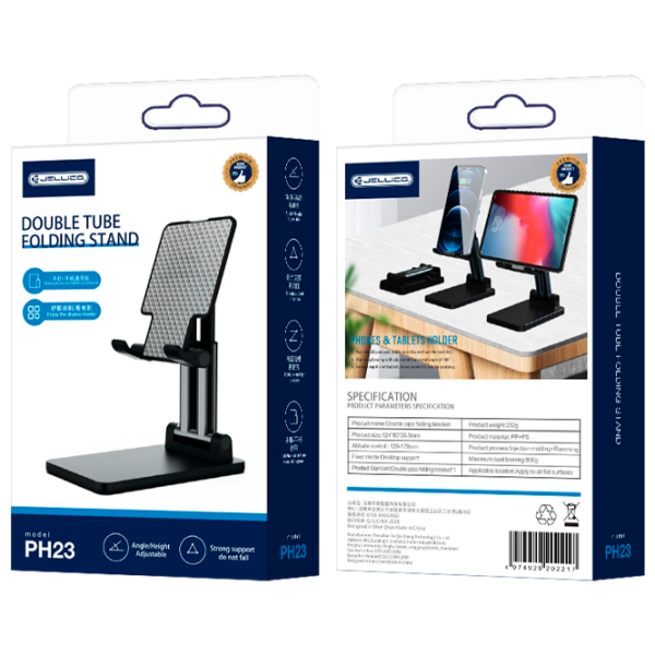 Suport pentru telefon Jellico PH23 Black  photo 2