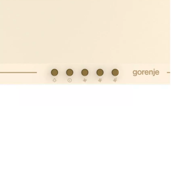 Hotă Gorenje WHC63CLI Ivory 60 cm, Recirculare, 650 m³/h photo 3