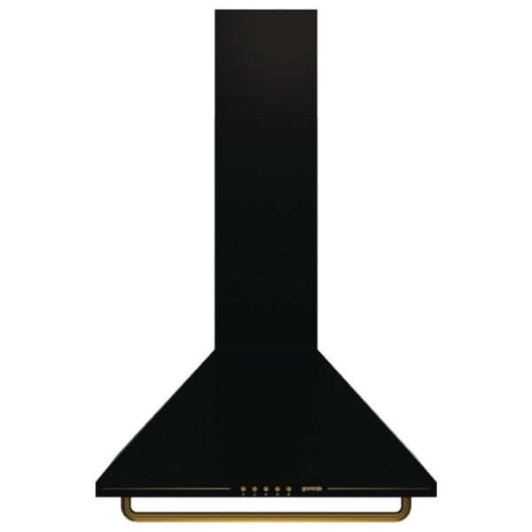 Hotă Gorenje WHC63CLB Black 60 cm, Recirculare, 650 m³/h photo 2