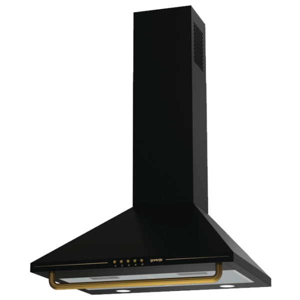 Hotă Gorenje WHC63CLB Black 60 cm, Recirculare, 650 m³/h photo 4
