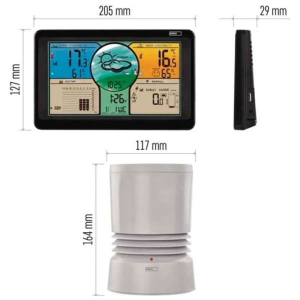 Метеостанция EMOS E8670 Черный  photo 5