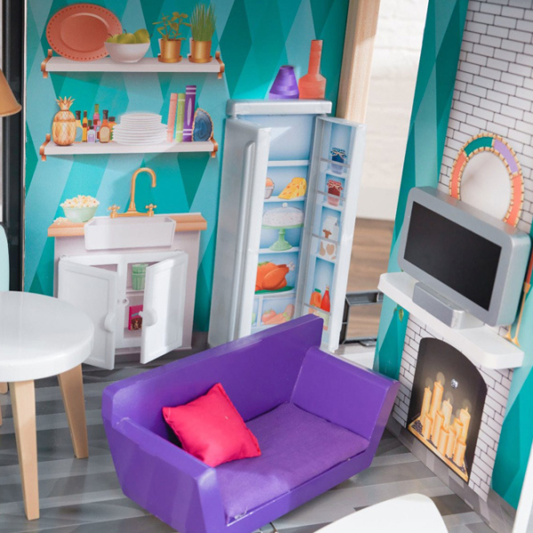 Домик для кукол KidKraft Bianca City Life домик 65989  3+ photo 7