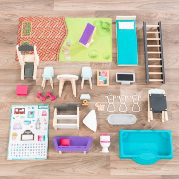 Домик для кукол KidKraft Bianca City Life домик 65989  3+ photo 8
