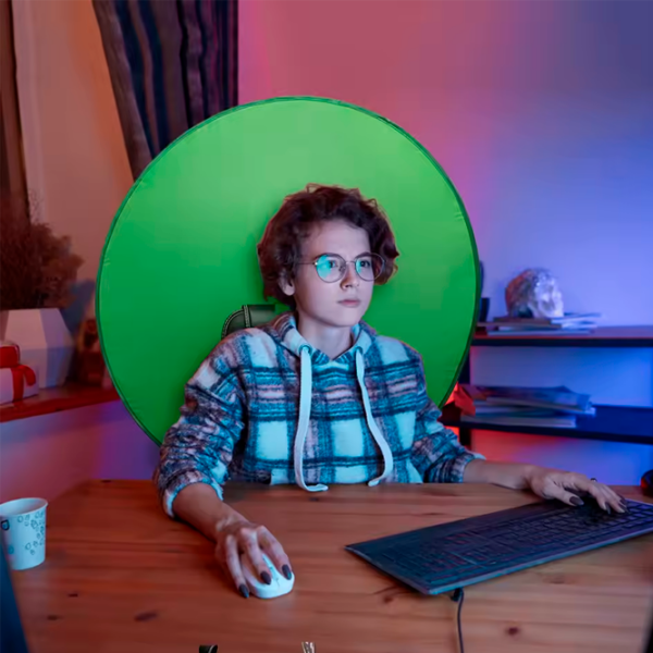 Chroma key Streamplify Green Screen Chroma Key Backdop Green Lățime ecran: 110 cm, Înălțime ecran: 110 cm photo 2