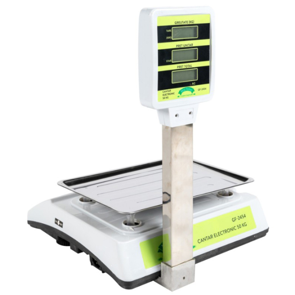 Cântar de comerț Micul Fermier GF-2454 White 50 kg / White photo 2