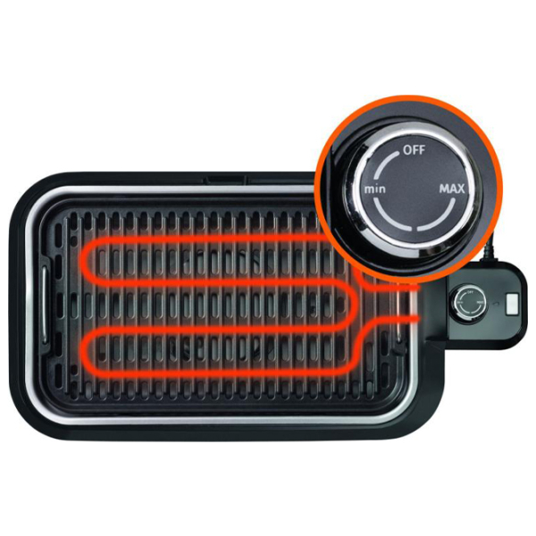 Grill electric Gorenje TG1800SB Black 1800 W, ,  photo 3