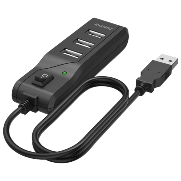 Adaptor Hama 200118 Black USB Type-A photo 2