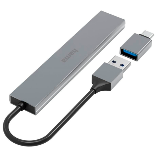 Adaptor Hama 200141 Silver USB Type-A photo 3