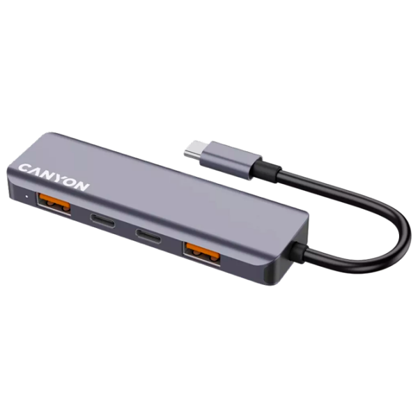 Адаптер Canyon DS-18 Серый USB Type-C photo 2