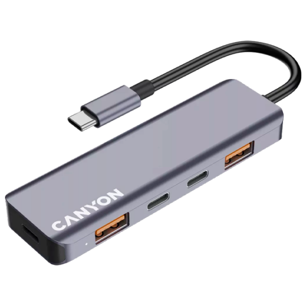 Адаптер Canyon DS-18 Серый USB Type-C photo 4