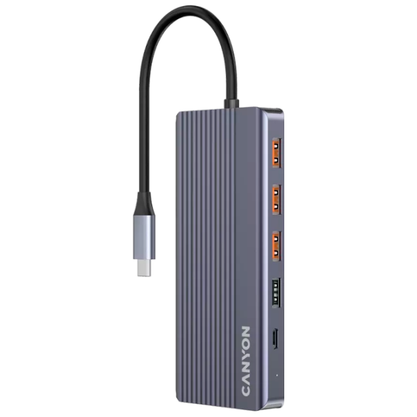 Адаптер Canyon DS-16 Серебряный USB Type-C photo 5