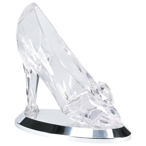 Lampă de masă fan Paladone Cinderella Glass Slipper Transparent Baterie photo 1
