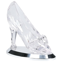 Lampă de masă fan Paladone Cinderella Glass Slipper Transparent Baterie