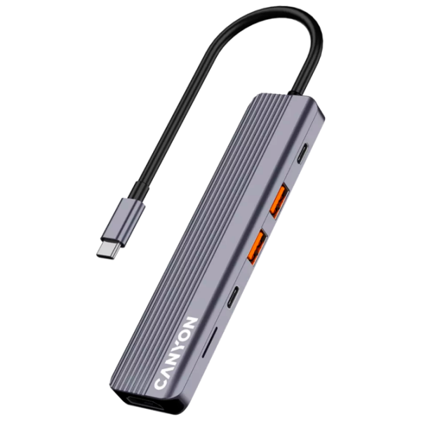 Адаптер Canyon DS-17 Серебряный USB Type-C photo 5