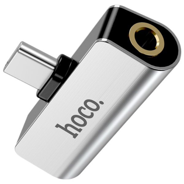Adaptor Hoco LS26 Silver USB Type-C photo 1