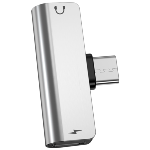 Adaptor Hoco LS26 Silver USB Type-C photo 3