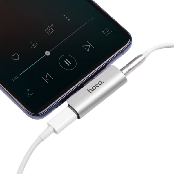 Adaptor Hoco LS26 Silver USB Type-C photo 4