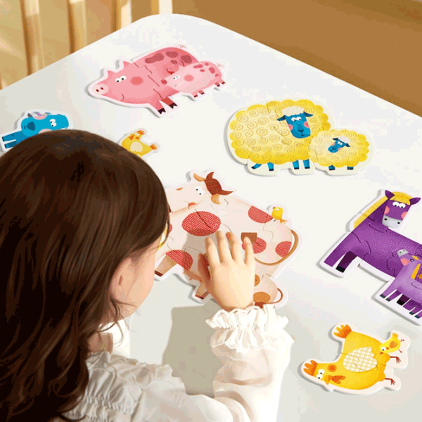 Puzzle Mideer My First Art Puzzle (MD1462) Numărul de piese: 22, Vârsta recomandată: 2+ photo 2