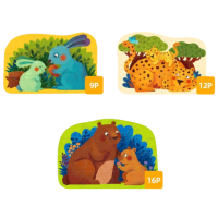 Puzzle Mideer Мать и ребенок (MD1475) Количество деталей: 37, Рекомендуемый возраст: 2.5+