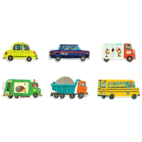 Puzzle Mideer Cars in the city (MD1458) Numărul de piese: 22, Vârsta recomandată: 2+