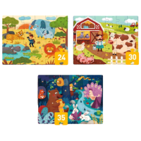 Puzzle Mideer Scenes from Animal Life (MD1480) Количество деталей: 89 , Рекомендуемый возраст: 3+