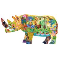 Puzzle Mideer Dreamy Rhino (MD3171) Количество деталей: 280, Рекомендуемый возраст: 6+