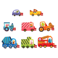Puzzle Mideer Transport (MD1474) Количество деталей: 32, Рекомендуемый возраст: 2+