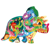 Puzzle Mideer Happy Dinosaur (MD3272) Количество деталей: 48, Рекомендуемый возраст: 3+