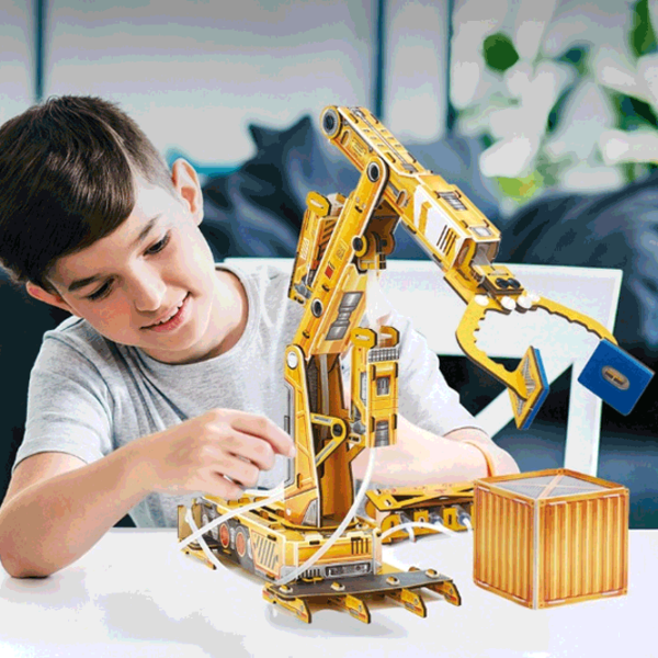 Puzzle CubicFun Hydraulic Robot Arm (DS1092h) Количество деталей: 185, Рекомендуемый возраст: 8+ photo 2