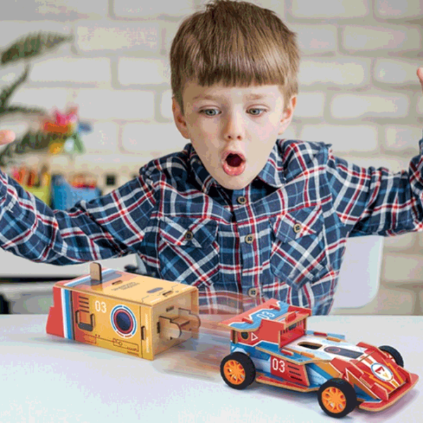 Puzzle CubicFun Blast-Off Rocket & Racing Car (DS1099h) Количество деталей: , Рекомендуемый возраст: 5+ photo 2