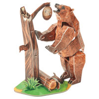 Puzzle CubicFun Brown Bear (DS1096h) Количество деталей: 88 , Рекомендуемый возраст: 8+