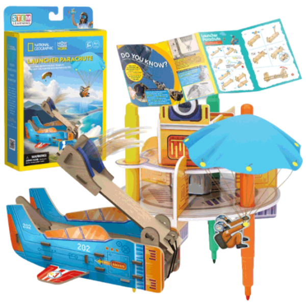 Puzzle CubicFun Launcher Parachute (DS1120h) Numărul de piese: , Vârsta recomandată: 5+ photo 2