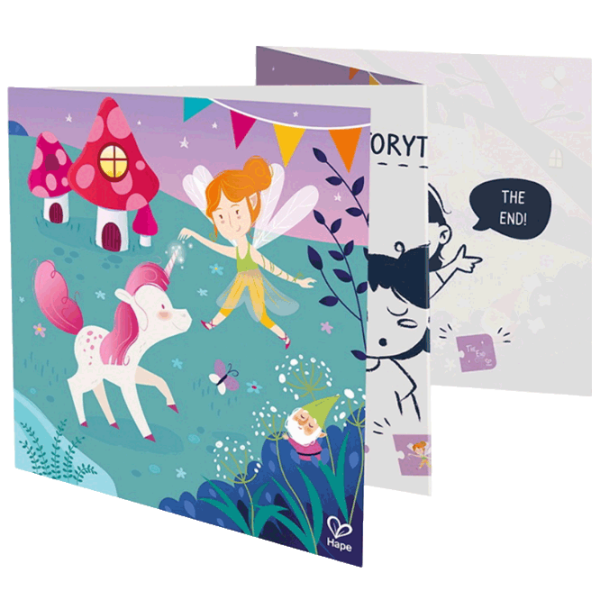 Puzzle Hape Fairytale (E1640) Количество деталей: 71, Рекомендуемый возраст: 3+ photo 2
