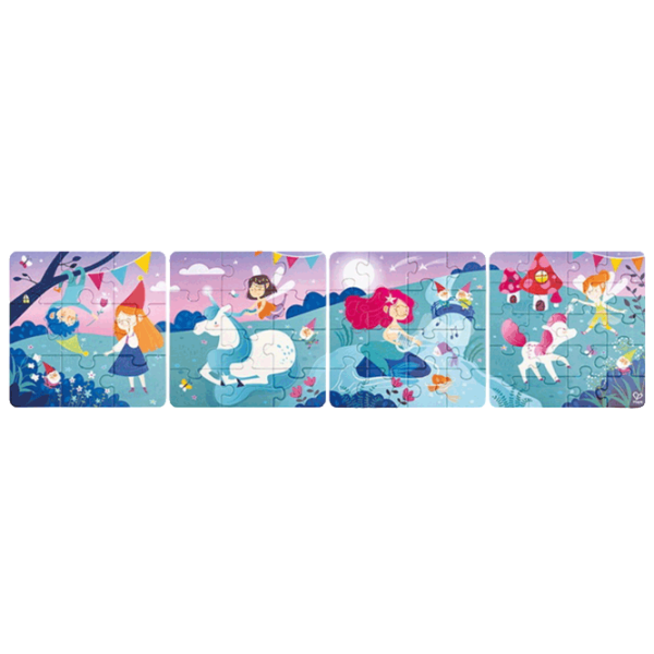 Puzzle Hape Fairytale (E1640) Количество деталей: 71, Рекомендуемый возраст: 3+ photo 3