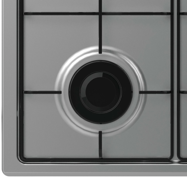 Plită încorporabilă pe gaz Candy CHW6LBX Inox Inox, Gratare: Emailate photo 3