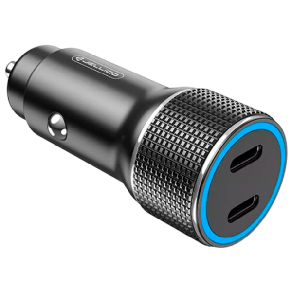 Încărcător auto Jellico F8 (40 W) Black 3 A / Black photo 1