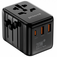 Încărcător de rețea Proove Trip (20 W) Black 10 A / Black