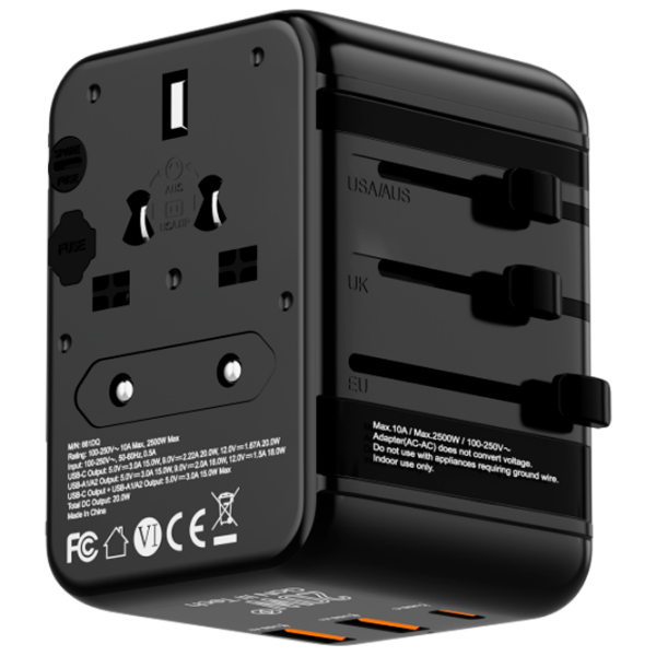 Încărcător de rețea Proove Trip (20 W) Black 10 A / Black photo 3