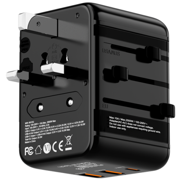 Încărcător de rețea Proove Trip (20 W) Black 10 A / Black photo 6
