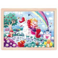 Puzzle Hape Unicorn Friends (E1642) Количество деталей: 24, Рекомендуемый возраст: 3+