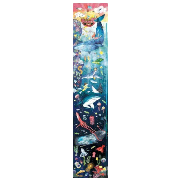 Puzzle Hape Ocean Life (E1634) Количество деталей: 200, Рекомендуемый возраст: 6+ photo 1