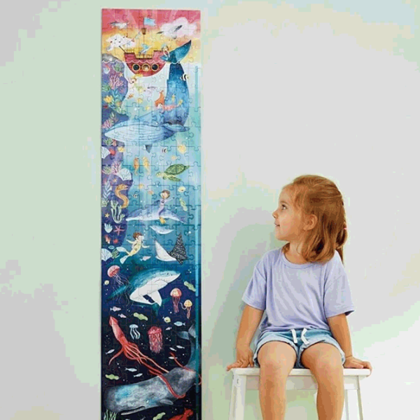 Puzzle Hape Ocean Life (E1634) Количество деталей: 200, Рекомендуемый возраст: 6+ photo 2