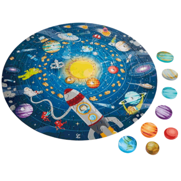 Puzzle Hape Solar System (E1625) Количество деталей: 102 , Рекомендуемый возраст: 5+ photo 1
