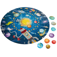 Puzzle Hape Solar System (E1625) Количество деталей: 102 , Рекомендуемый возраст: 5+