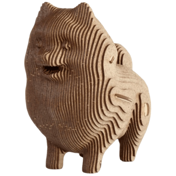 Puzzle Ewa Toys COINBANK: DOG (4815123003786) Количество деталей: 74, Рекомендуемый возраст: 14+ photo 1